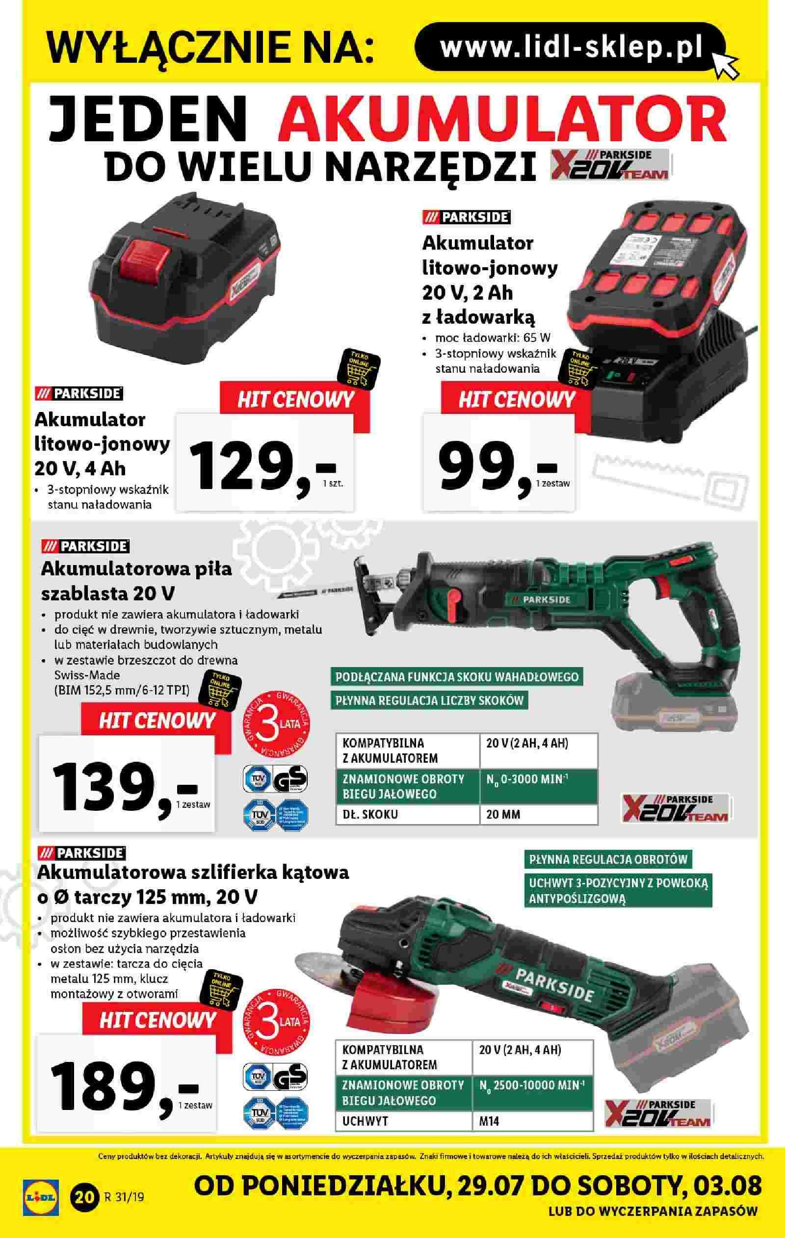 Gazetka promocyjna Lidl str. 20