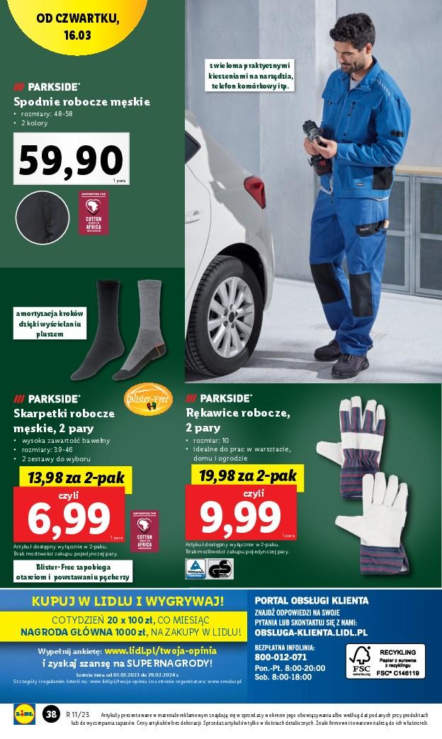 Gazetka promocyjna Lidl str. 38