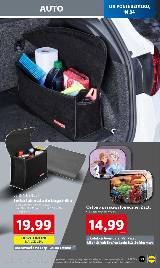 Gazetka promocyjna Lidl str. 21