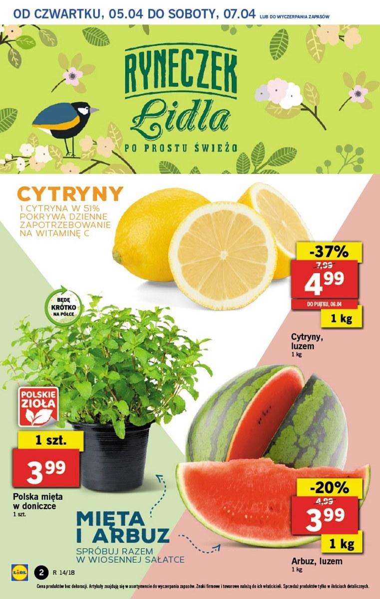 Gazetka promocyjna Lidl str. 2