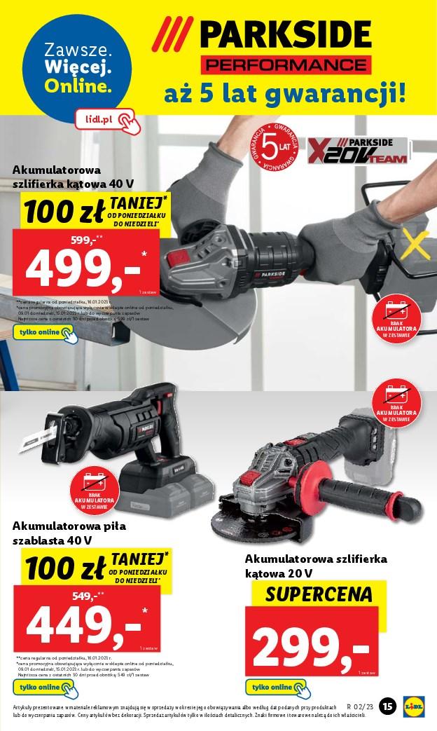 Gazetka promocyjna Lidl str. 15