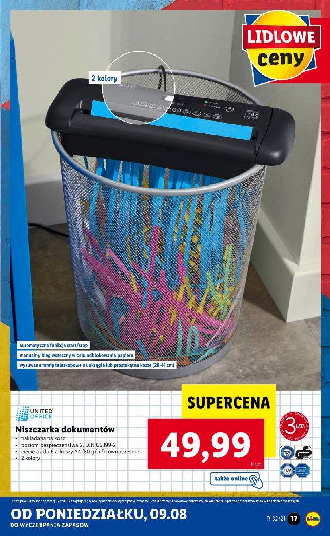 Gazetka promocyjna Lidl str. 17