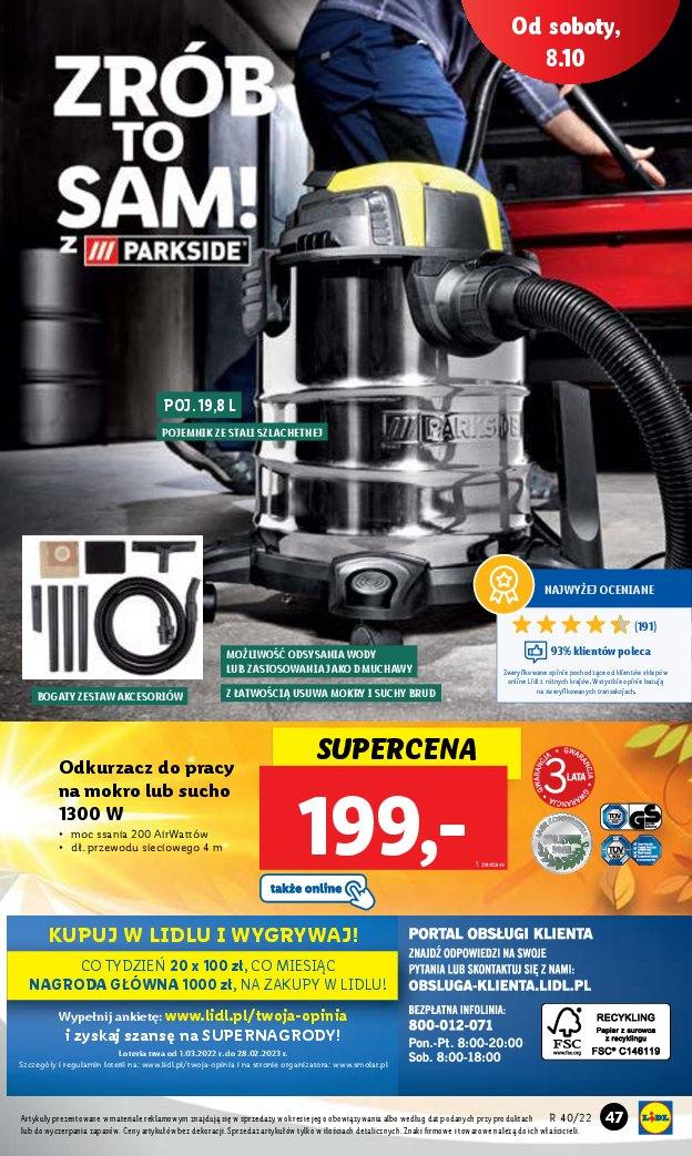 Gazetka promocyjna Lidl str. 47