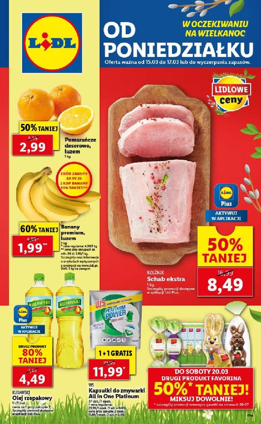 Gazetka promocyjna Lidl str. 1
