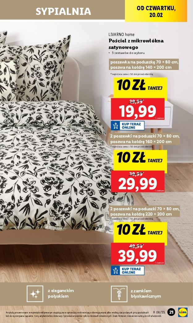Gazetka promocyjna Lidl str. 21