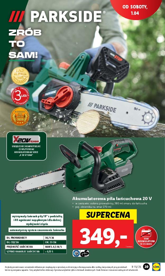 Gazetka promocyjna Lidl str. 39