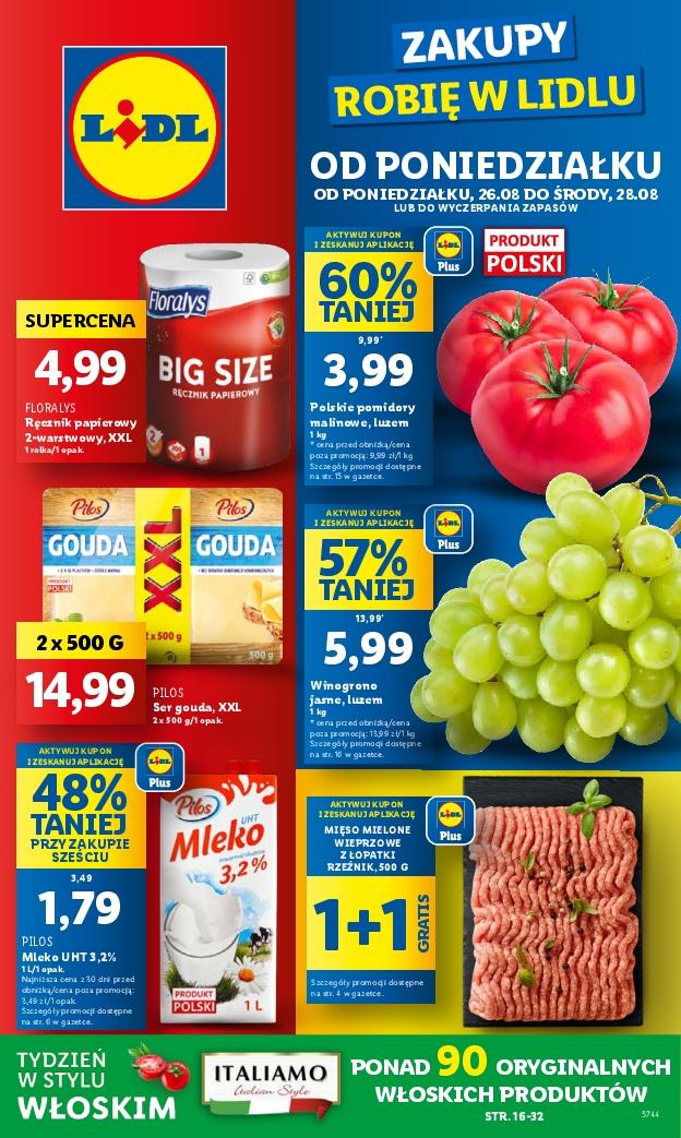 Gazetka promocyjna Lidl str. 1