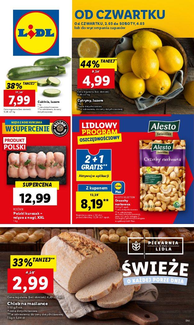 Gazetka promocyjna Lidl str. 1