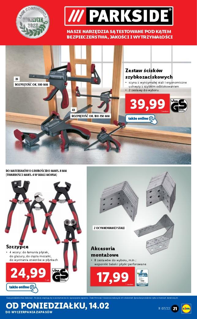Gazetka promocyjna Lidl str. 21