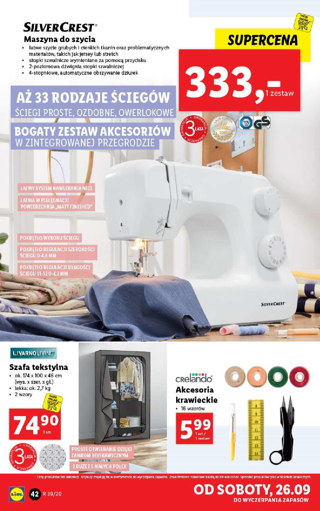 Gazetka promocyjna Lidl str. 42