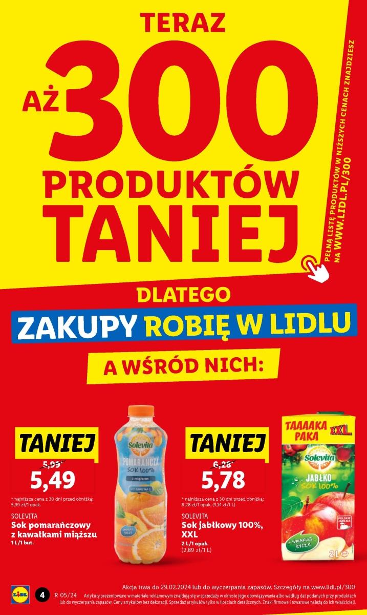 Gazetka promocyjna Lidl str. 4