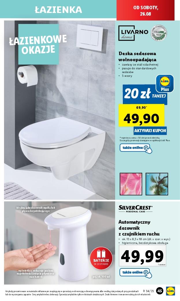 Gazetka promocyjna Lidl str. 45