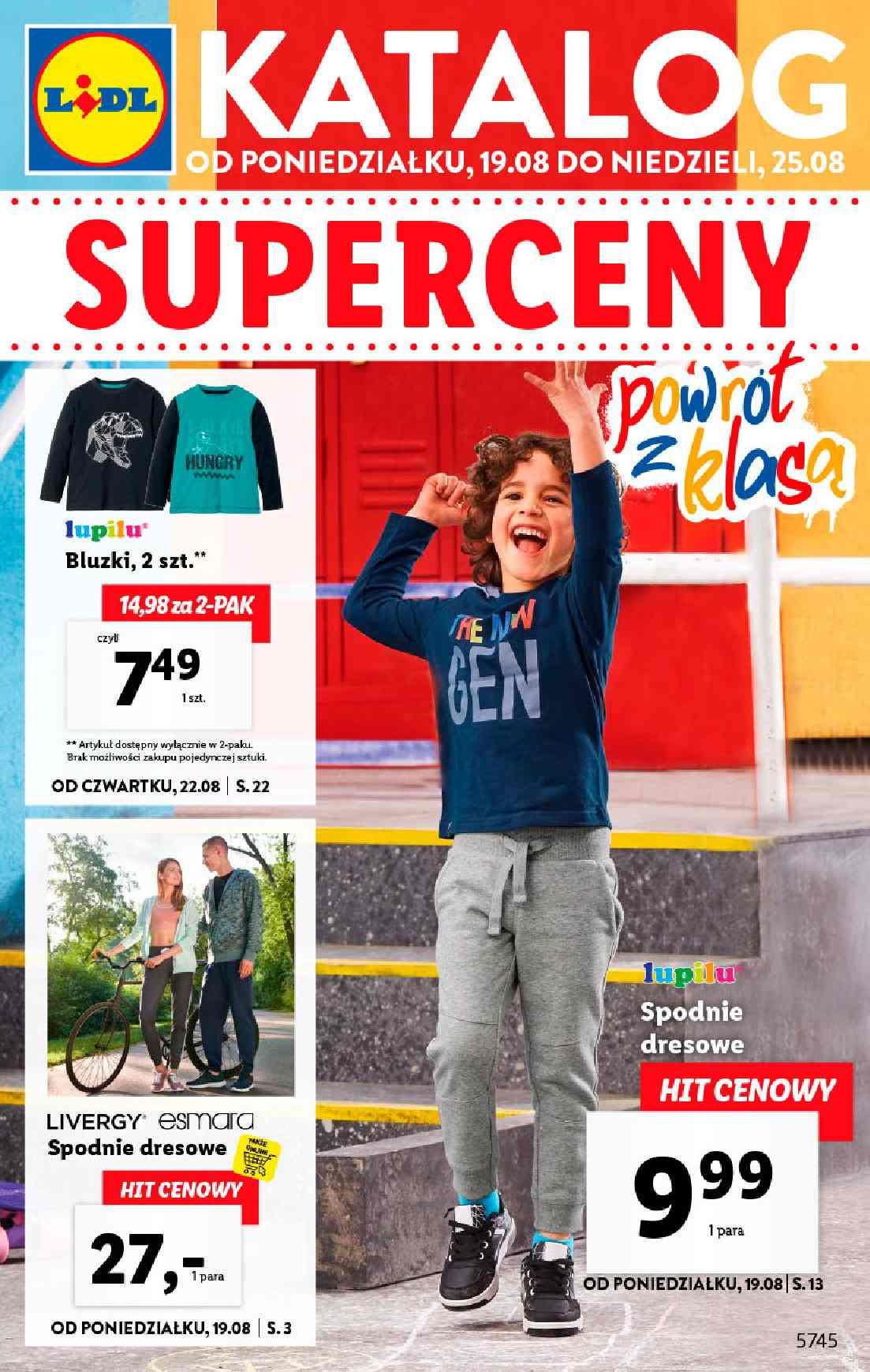 Gazetka promocyjna Lidl str. 1