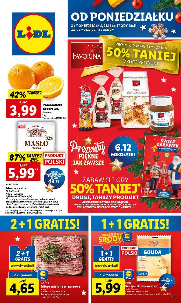 Gazetka promocyjna Lidl str. 1