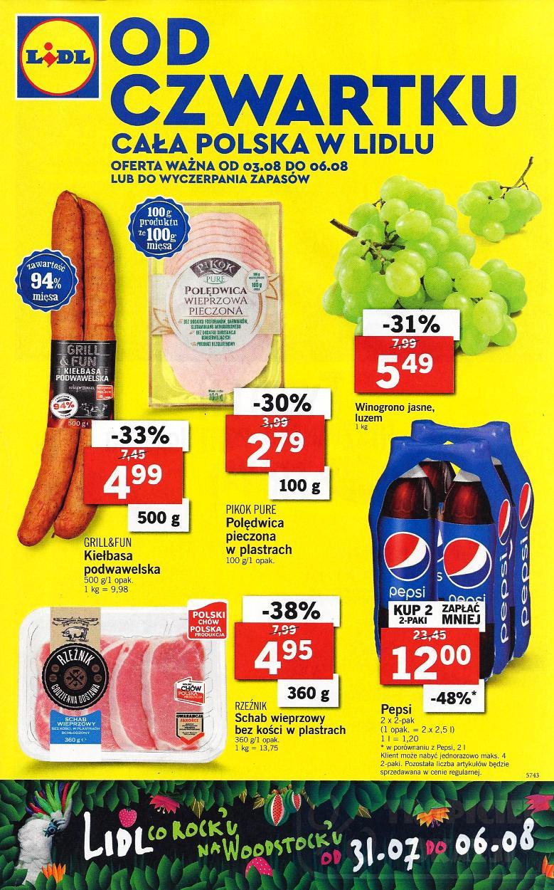 Gazetka promocyjna Lidl str. 1