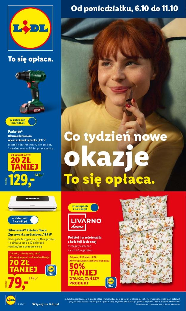 Gazetka promocyjna Lidl str. 1