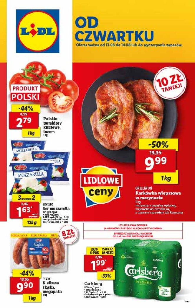 Gazetka promocyjna Lidl str. 1