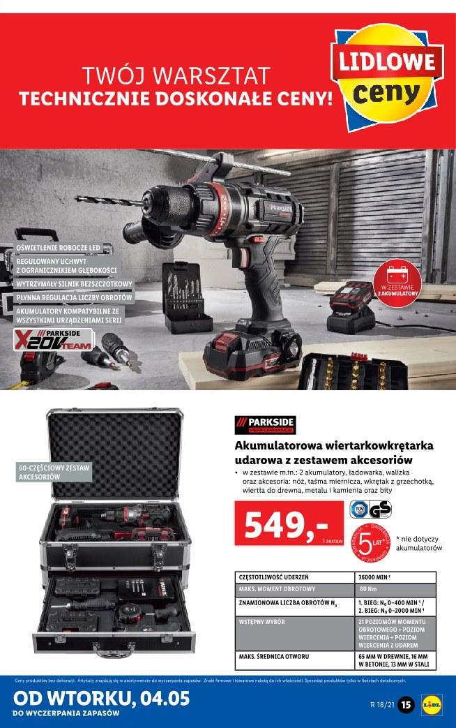 Gazetka promocyjna Lidl str. 15