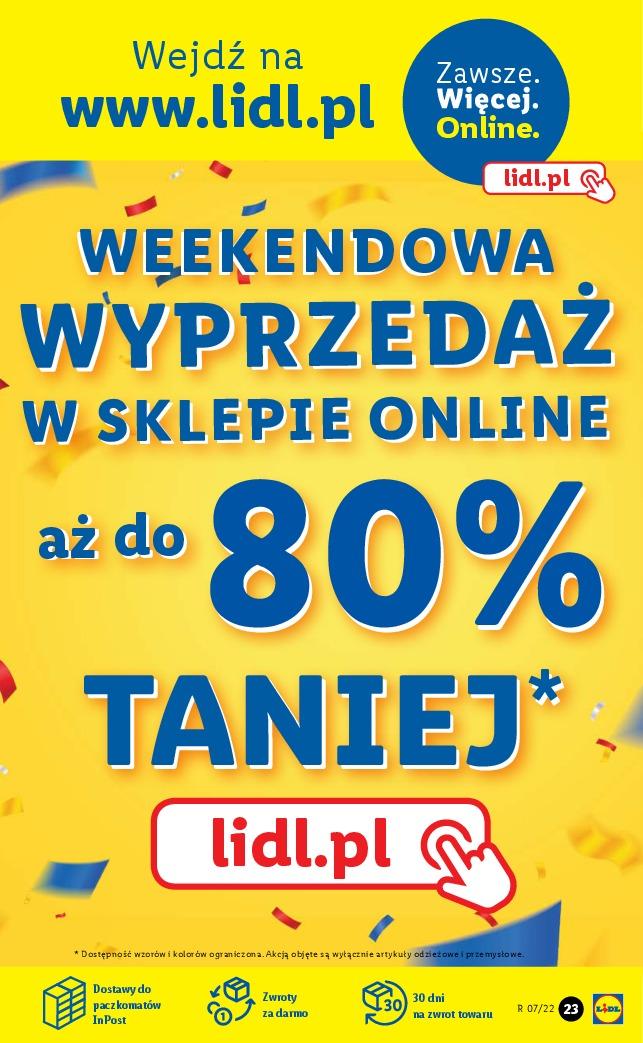 Gazetka promocyjna Lidl str. 23