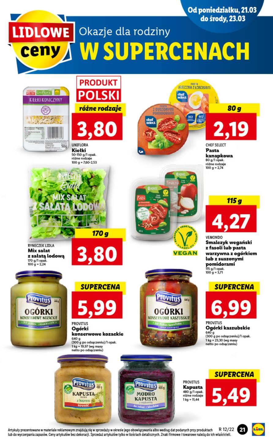 Gazetka promocyjna Lidl str. 21