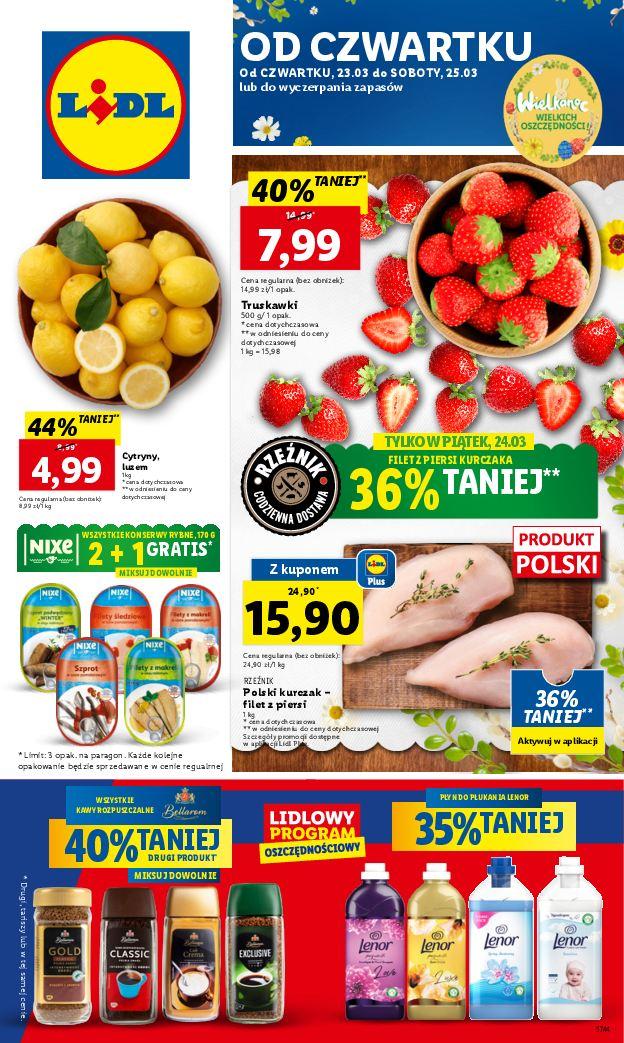 Gazetka promocyjna Lidl str. 1