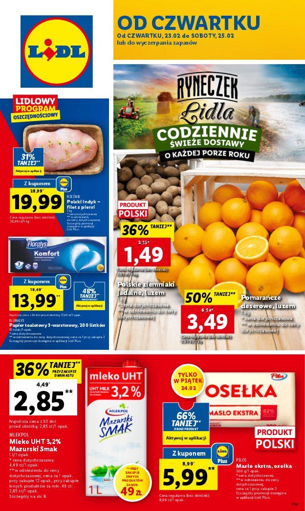 Gazetka promocyjna Lidl str. 1