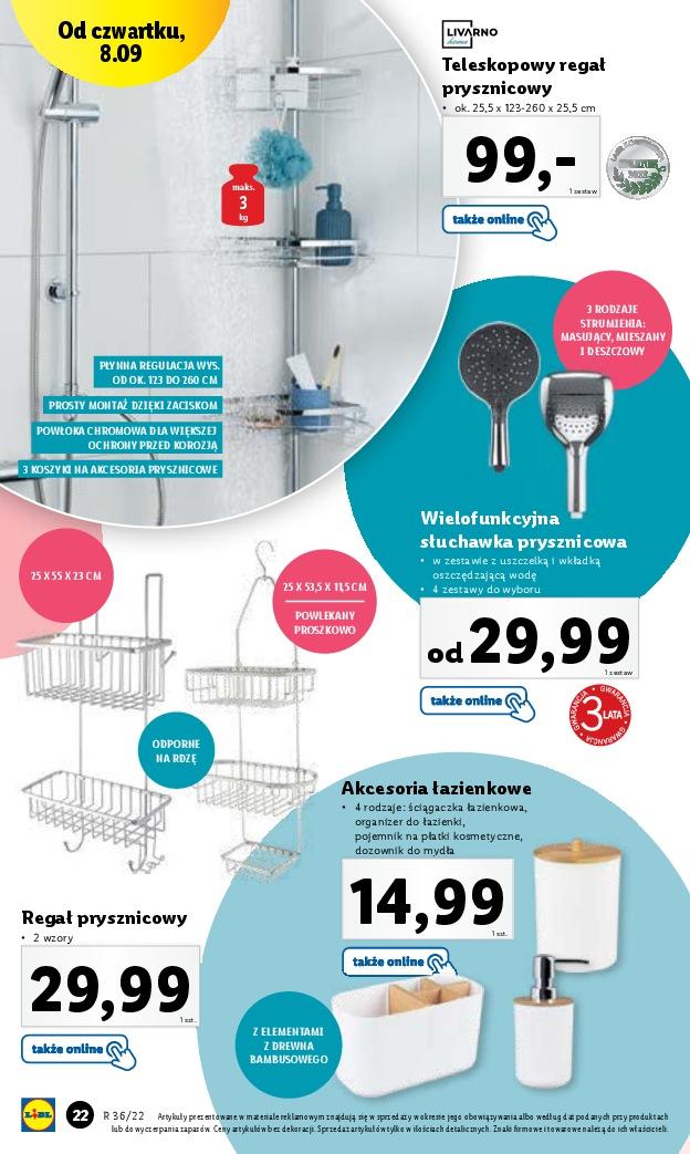 Gazetka promocyjna Lidl str. 22