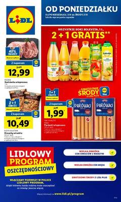 Lidl od poniedziałku