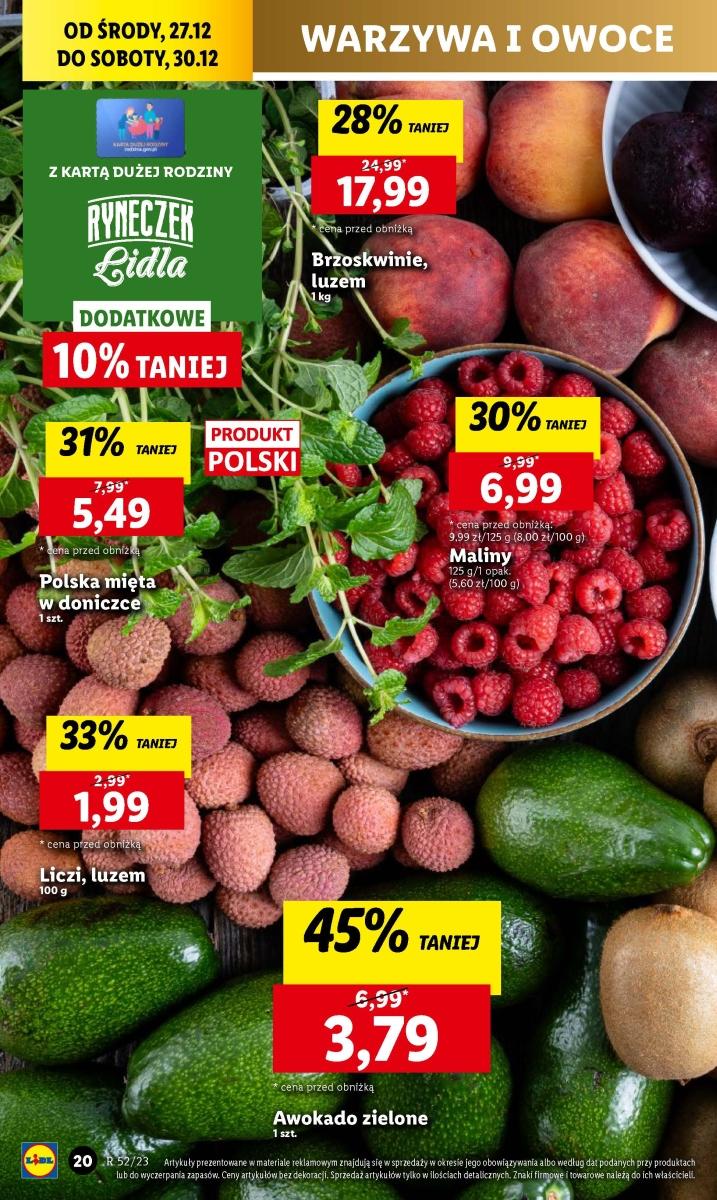 Gazetka promocyjna Lidl str. 20