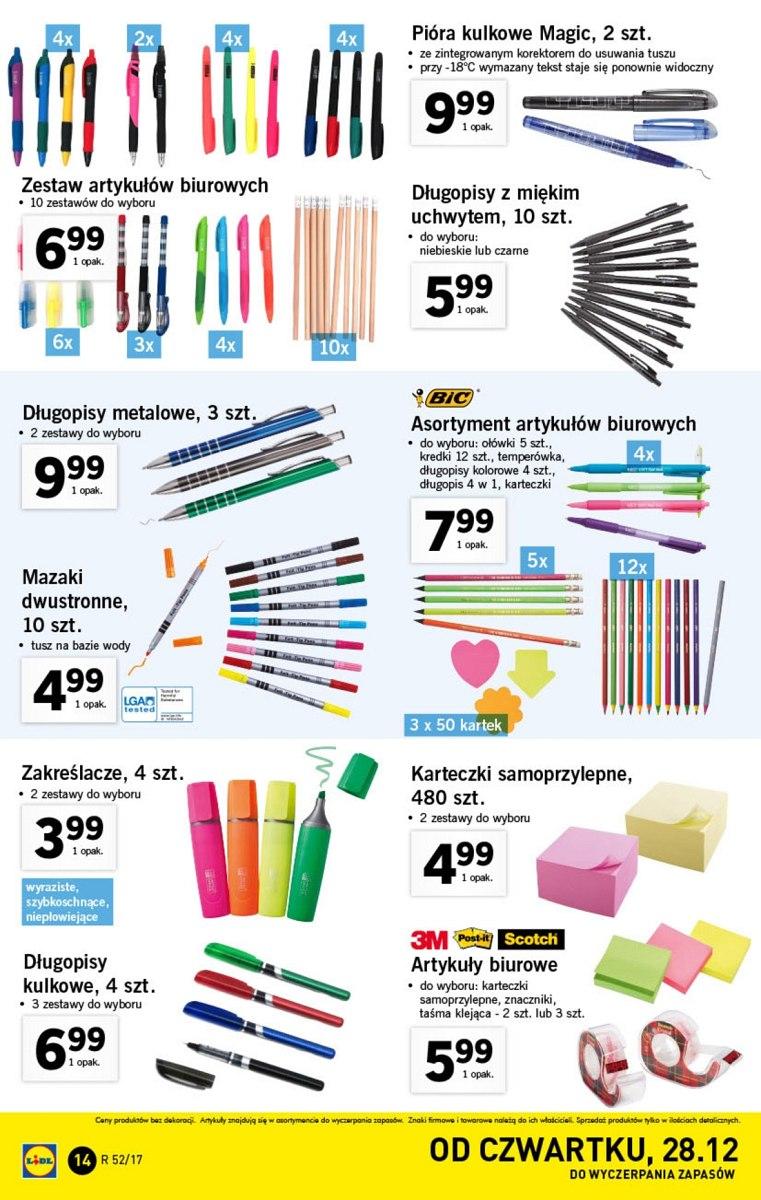Gazetka promocyjna Lidl str. 14
