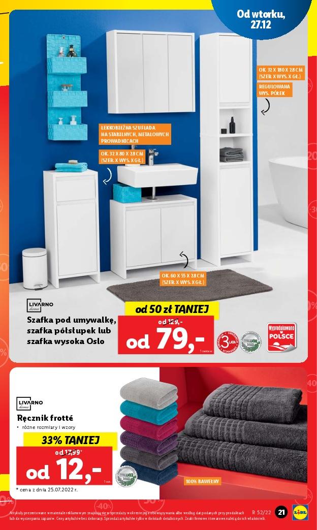 Gazetka promocyjna Lidl str. 21