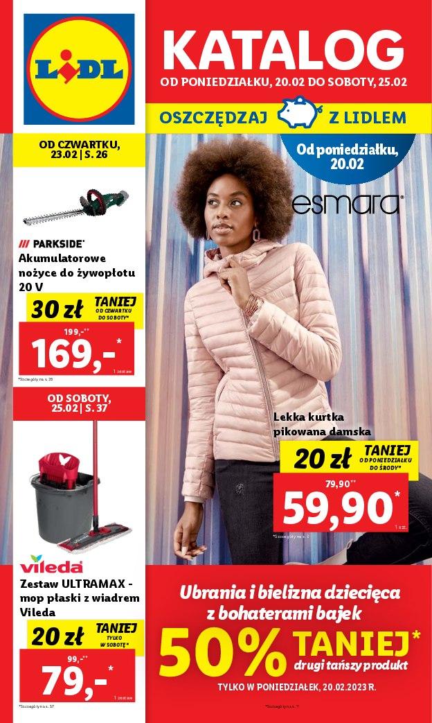 Gazetka promocyjna Lidl str. 1