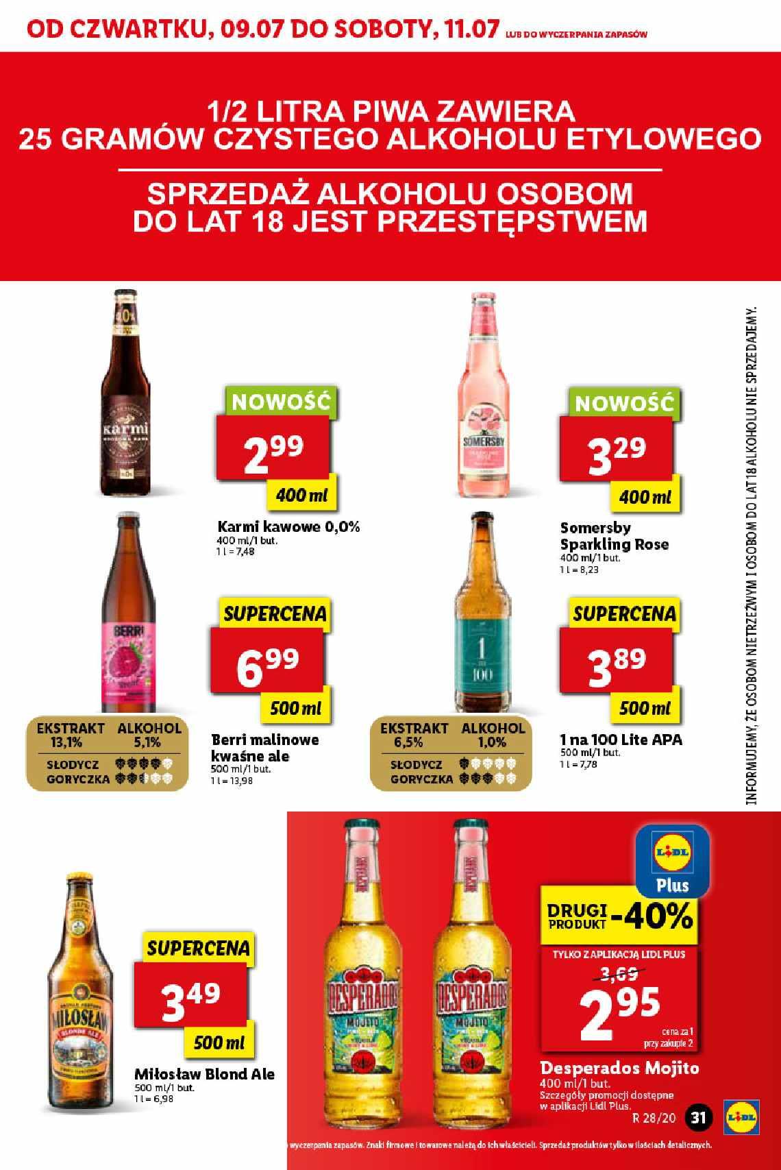 Gazetka promocyjna Lidl str. 31