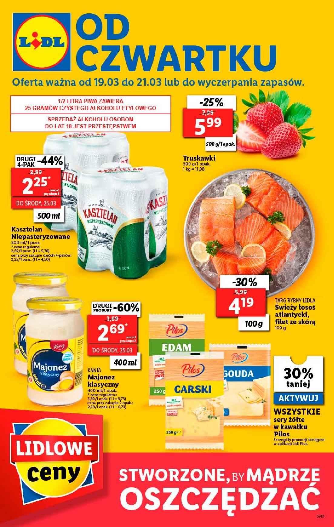 Gazetka promocyjna Lidl str. 1