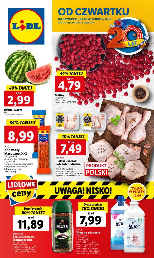 Gazetka promocyjna Lidl str. 1