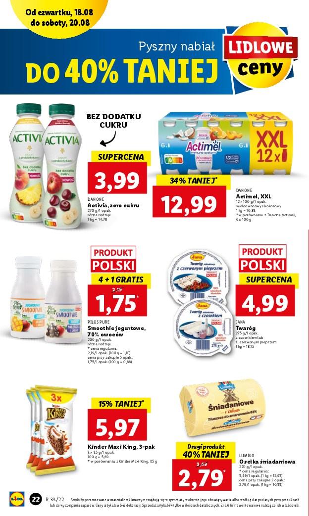 Gazetka promocyjna Lidl str. 22