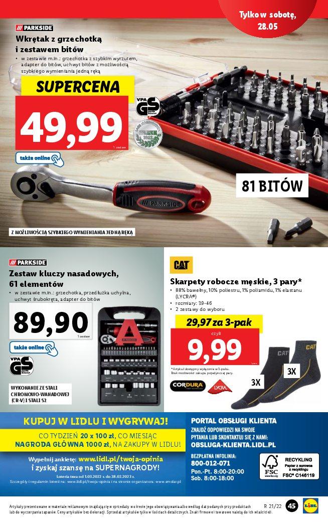 Gazetka promocyjna Lidl str. 47