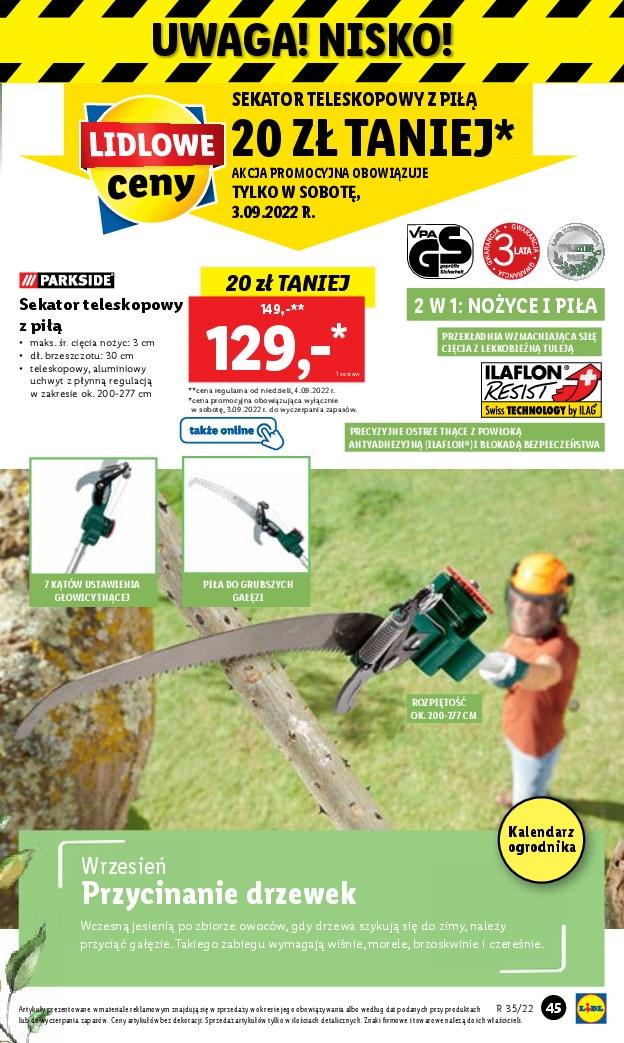 Gazetka promocyjna Lidl str. 45