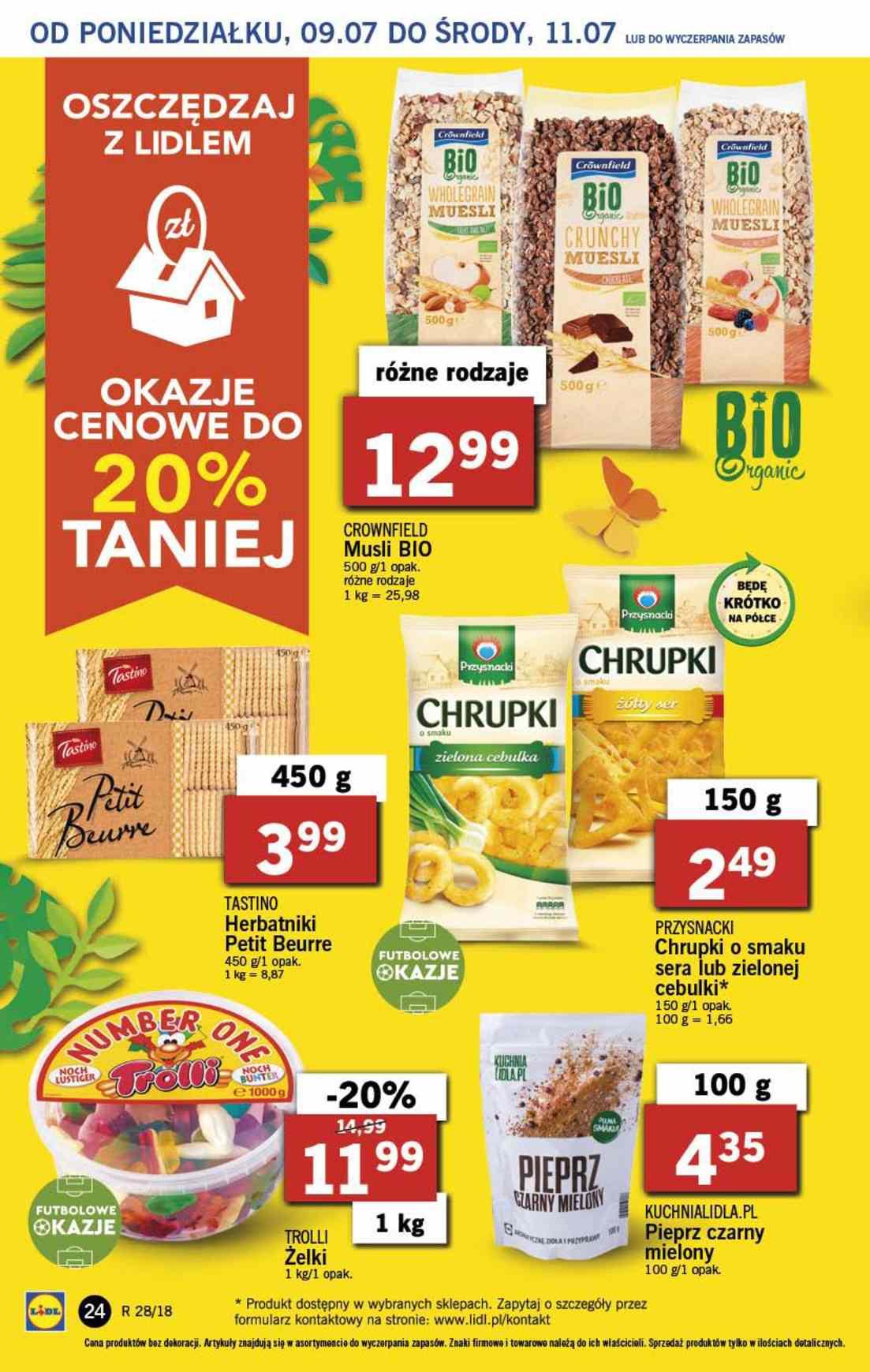 Gazetka promocyjna Lidl str. 24