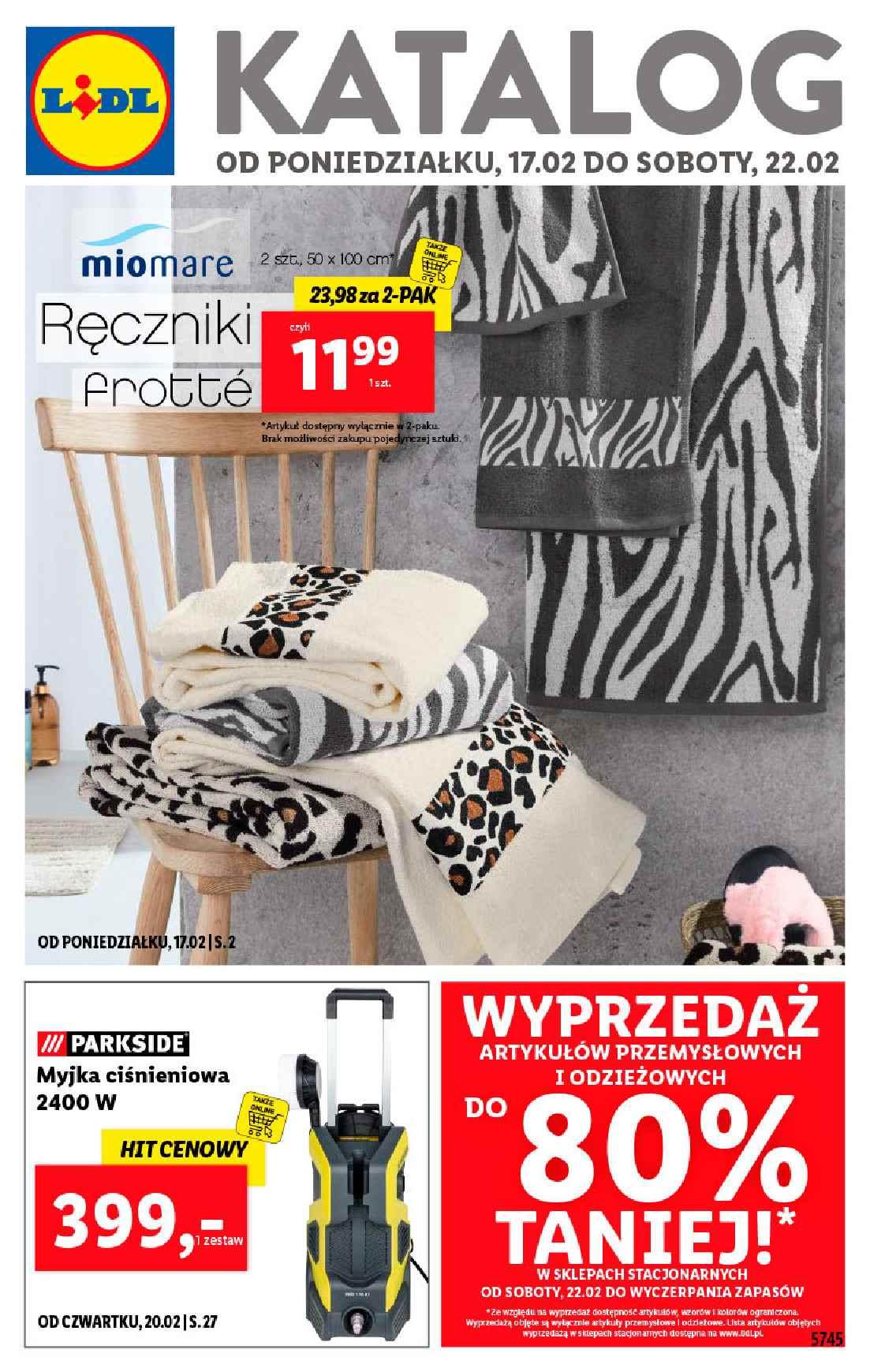 Gazetka promocyjna Lidl str. 1