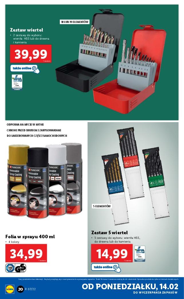 Gazetka promocyjna Lidl str. 20