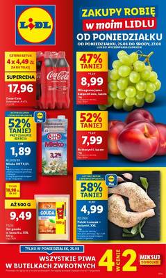 Lidl od poniedziałku