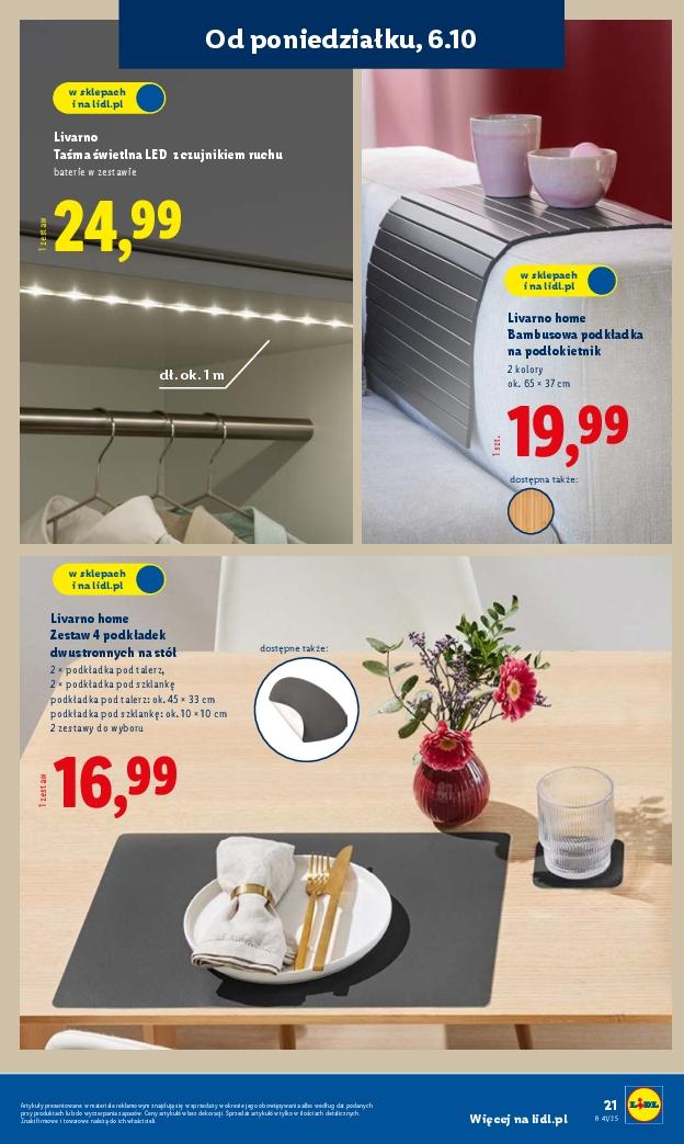 Gazetka promocyjna Lidl str. 21