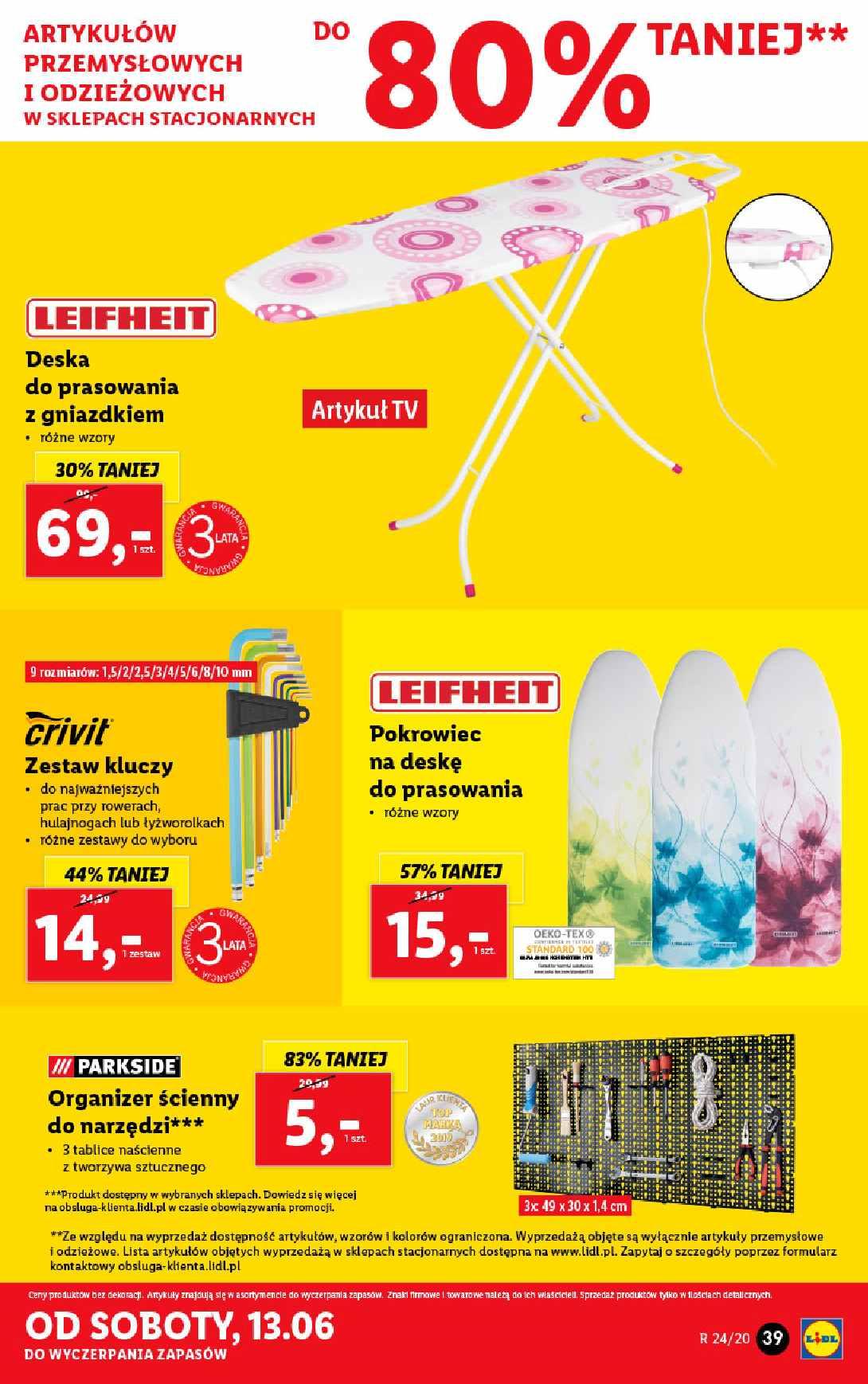 Gazetka promocyjna Lidl str. 39