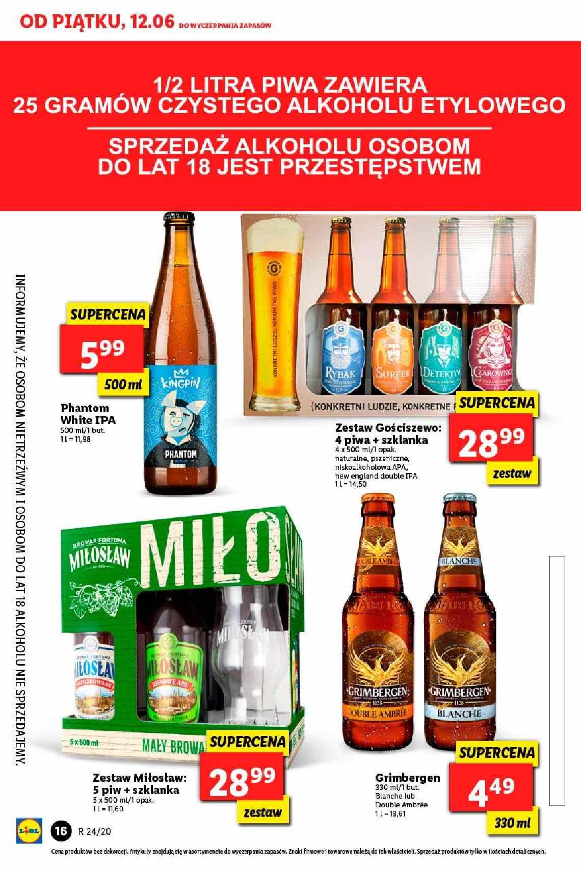 Gazetka promocyjna Lidl str. 16