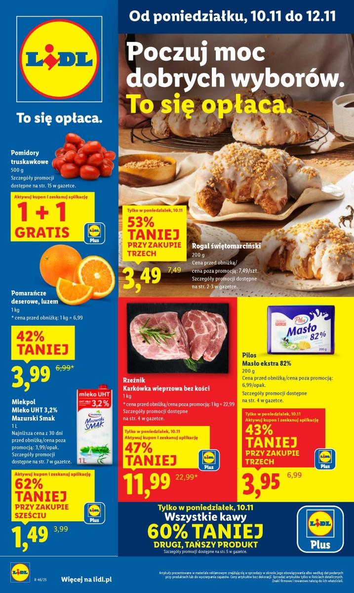 Gazetka promocyjna Lidl str. 1