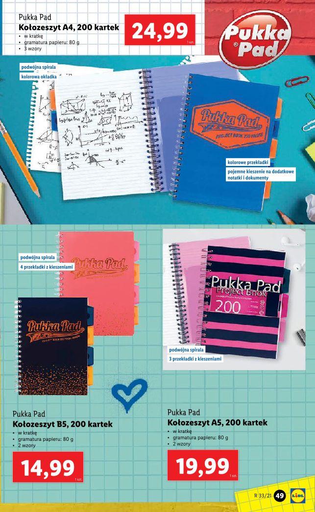 Gazetka promocyjna Lidl str. 49