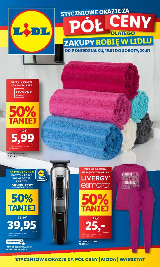 Gazetka promocyjna Lidl str. 1