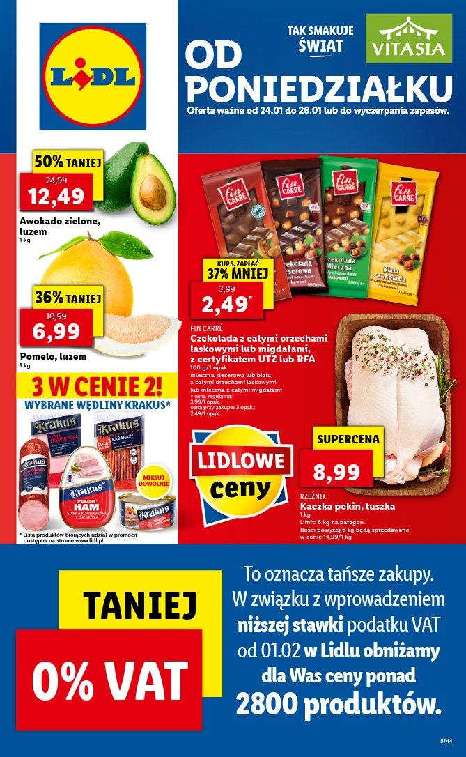 Gazetka promocyjna Lidl str. 1
