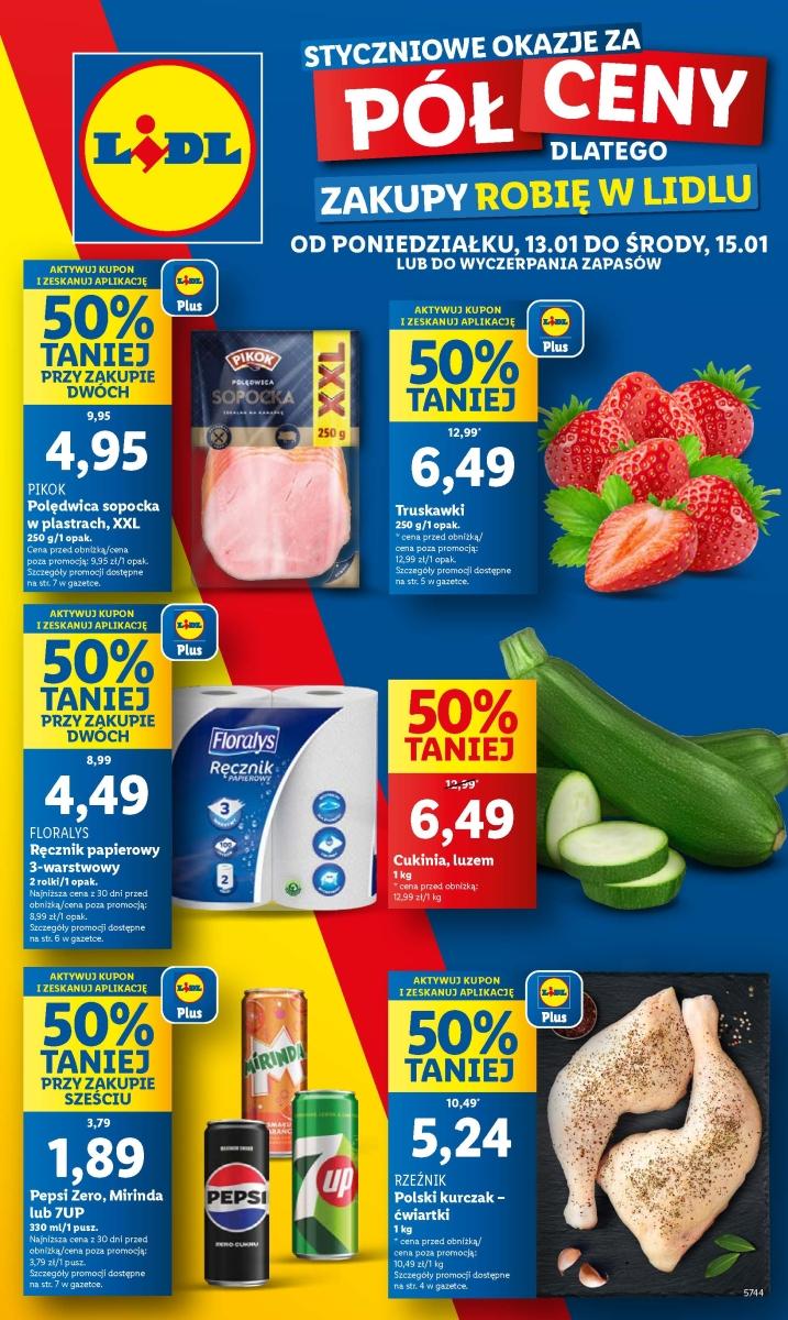 Gazetka promocyjna Lidl str. 1